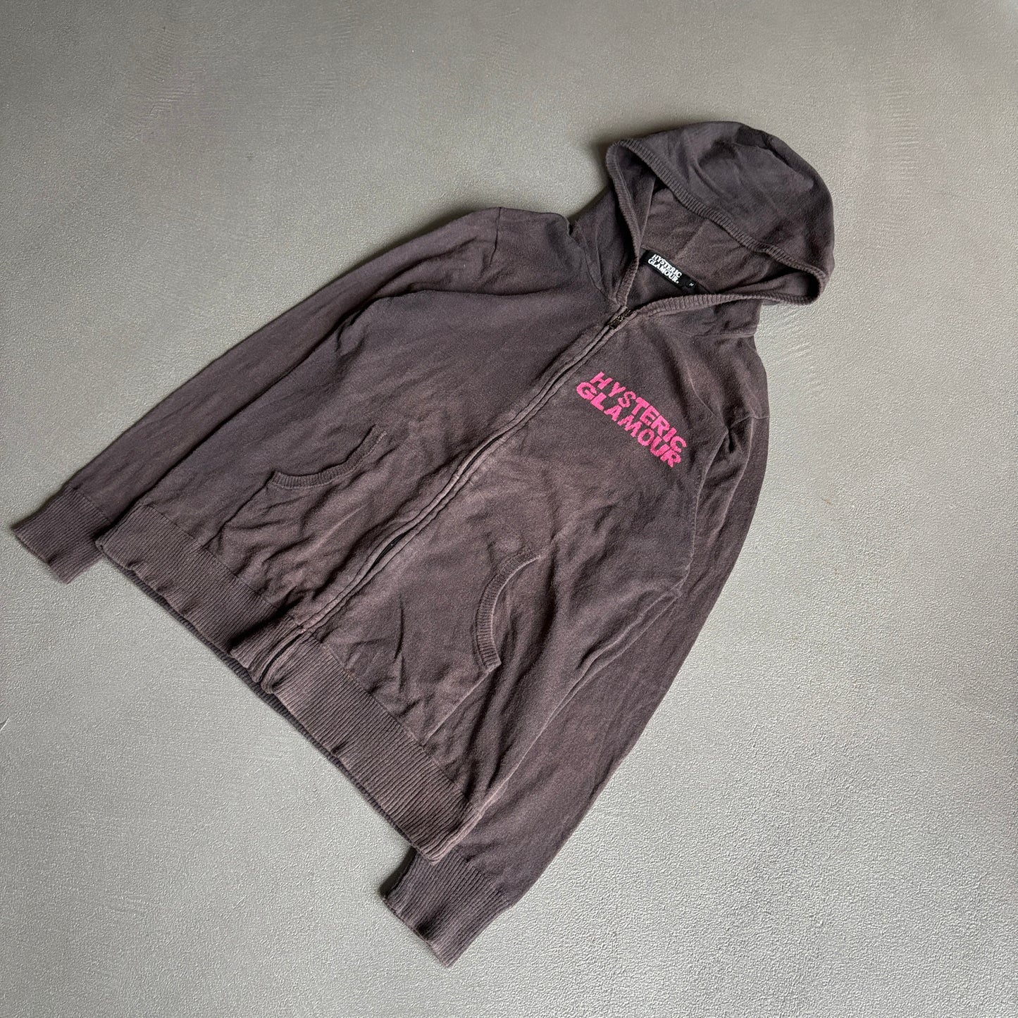 HYSTERIC GLAMOUR SATURDAY NIGHT ZIP-HOODIE [S]