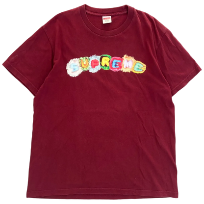 FW19 SUPREME PILLOWS TEE BURGUNDY [M]