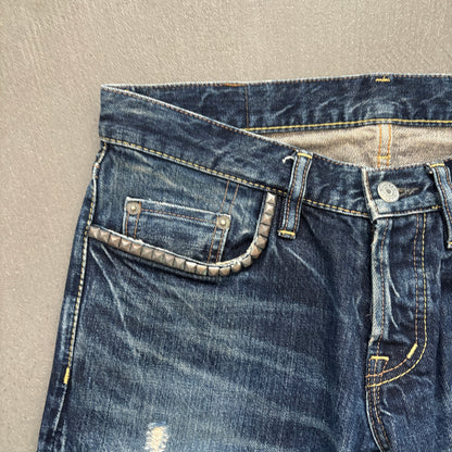 HYSTERIC GLAMOUR STUDDED SELVEDGE DENIM #27 [W30]