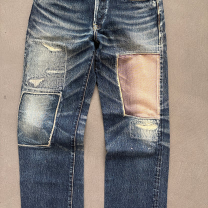 KAPITAL BUCKLEBACK SELVEDGE DENIM [W30]