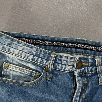 NUMBER (N)INE MUSICAL NOTES DENIM [W30]