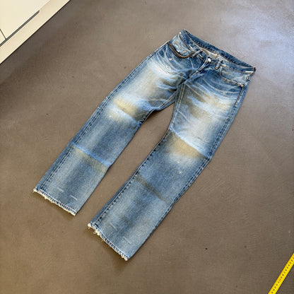 HYSTERIC GLAMOUR STUDDED SELVEDGE DENIM [W30]