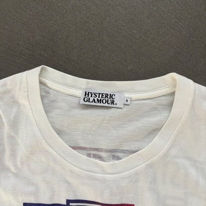 HYSTERIC GLAMOUR CINEROTIC TEE WHITE [S]