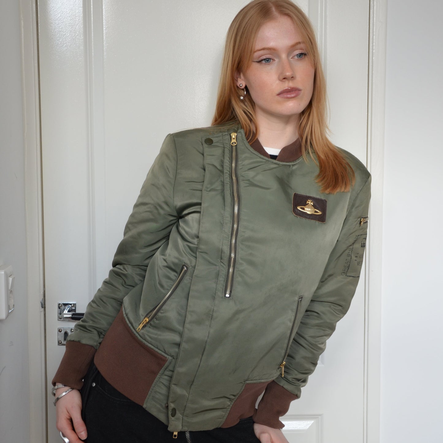 VIVIENNE WESTWOOD MA-1 FLIGHT JACKET [M]
