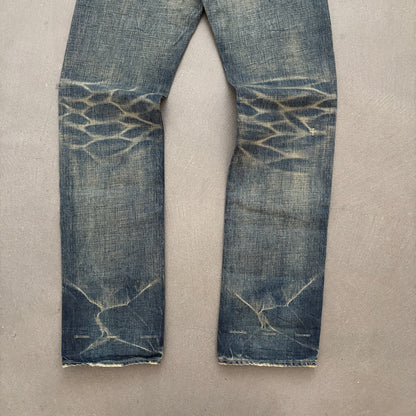 HYSTERIC GLAMOUR FADED STUDDED DENIM [W28]