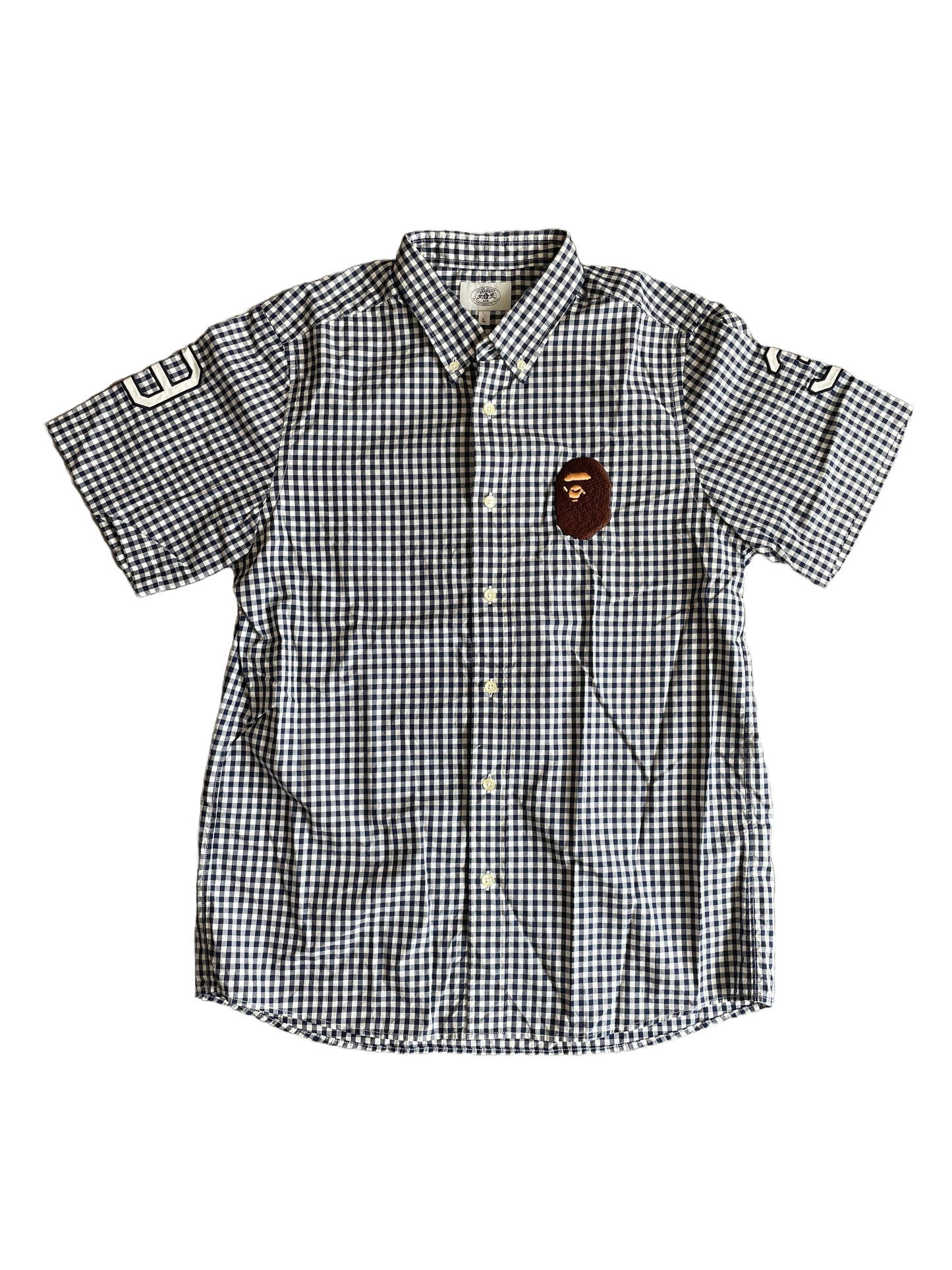 CAMICIA CON LOGO GRANDE BAPE [L]