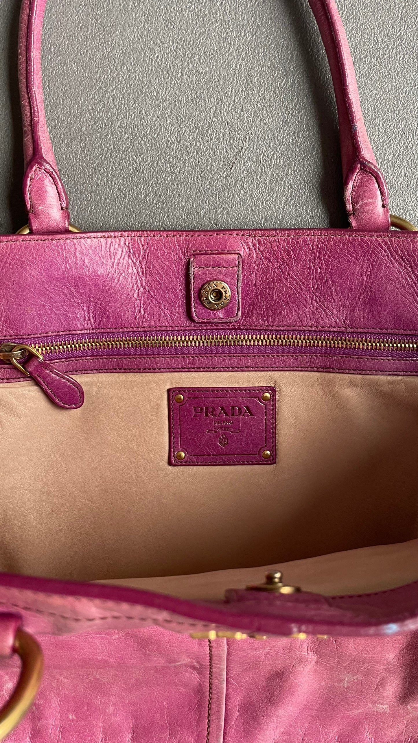 SAC À MAIN ROSE PRADA