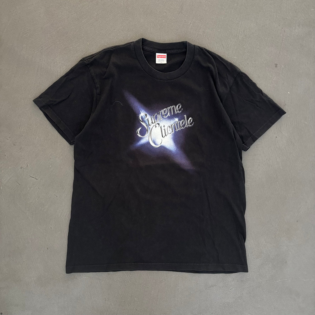 FW20 SUPREME GHOSTFACE KILLAH TEE BLACK [M]