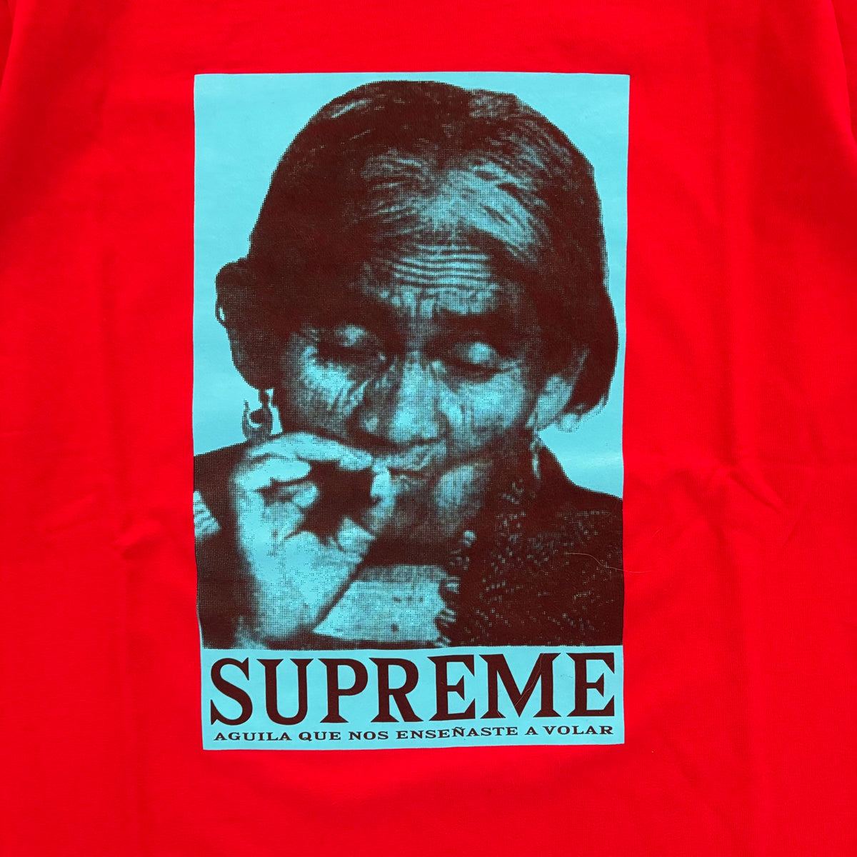 FW19 SUPREME MARIA SABINA TEE RED [M]