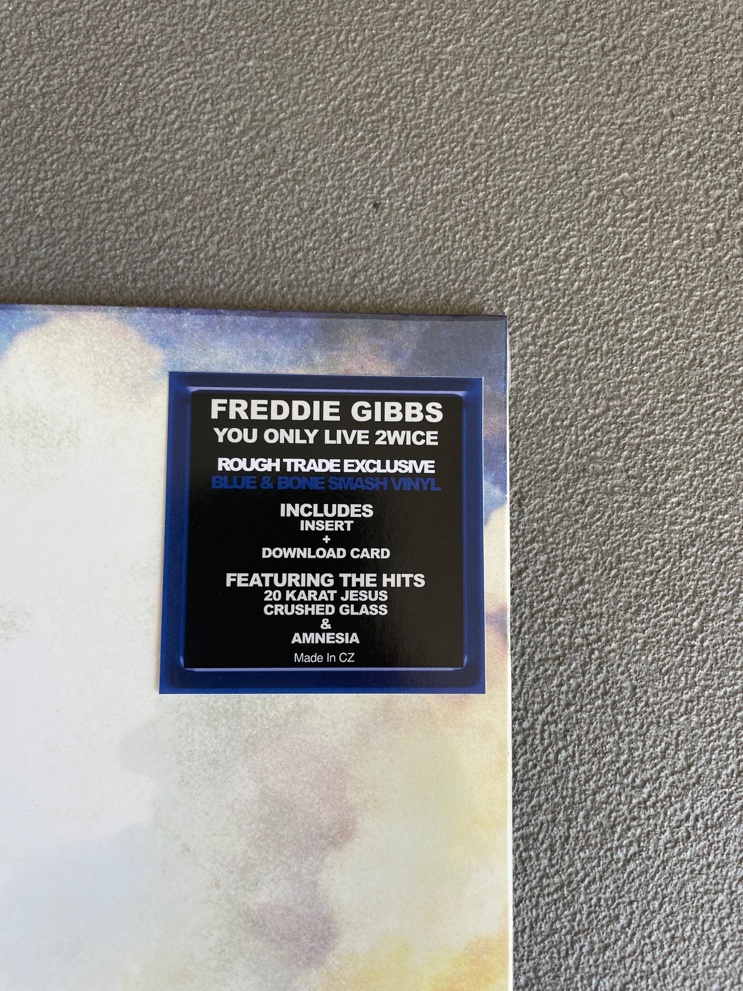 FREDDIE GIBBS YOU ONLY LIVE 2WICE VINYL [NEW]