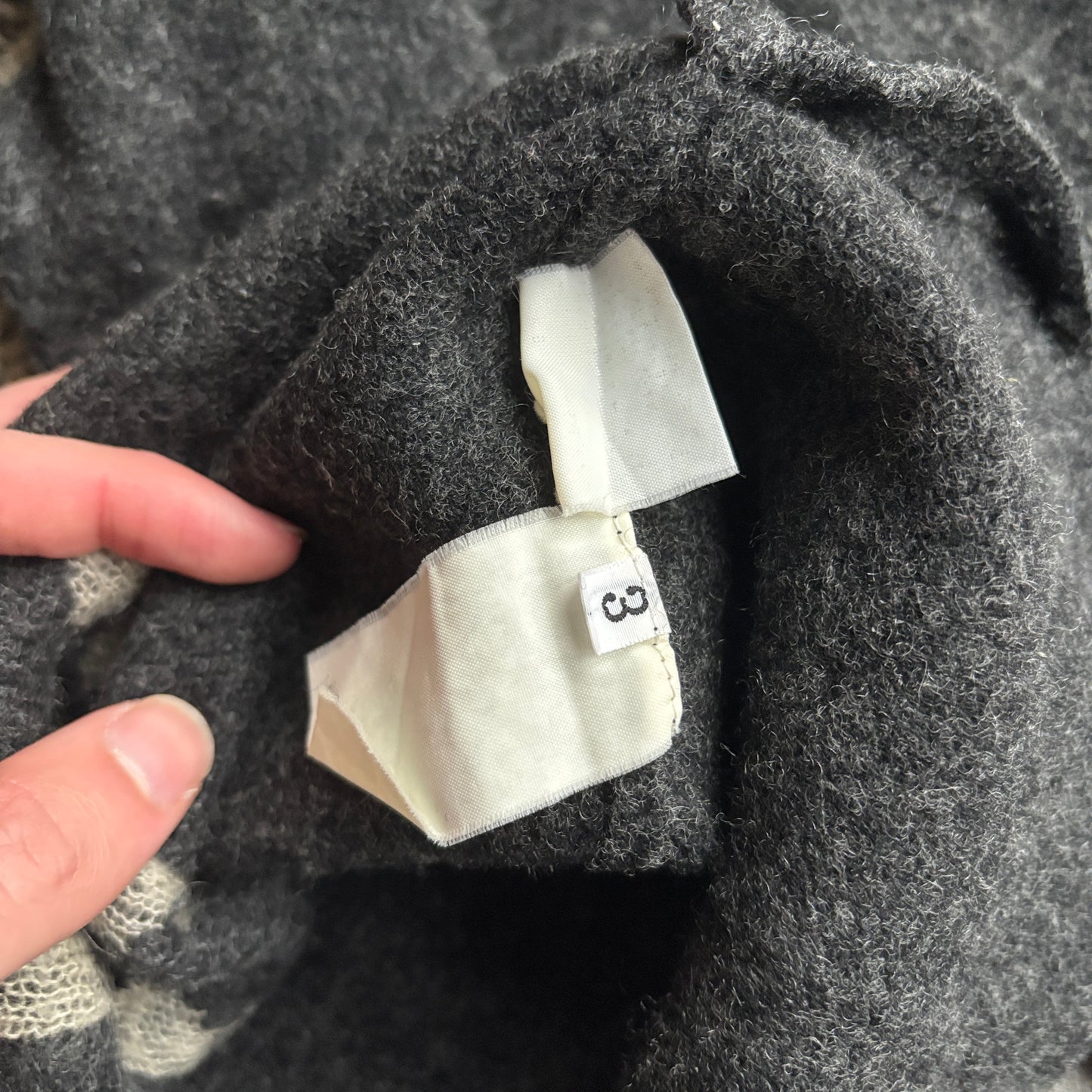 Y’S BY YOHJI YAMAMOTO WOOL SWEATER [M]