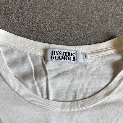 HYSTERIC GLAMOUR 25CENTS TEE WHITE [S]