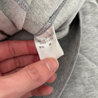 HYSTERIC GLAMOUR DETROIT ZIP-UP HOODIE GREY [S]