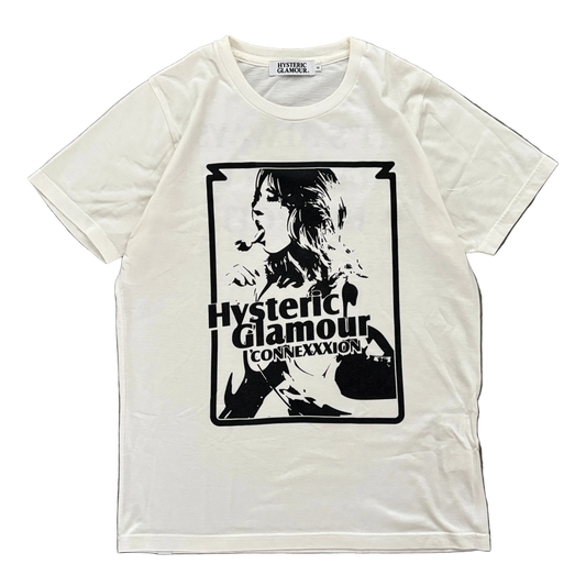 HYSTERIC GLAMOUR CONEXXXION TEE WHITE [M]