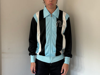EVISU ATHLETIC ZIP-UP BLUE [XL]