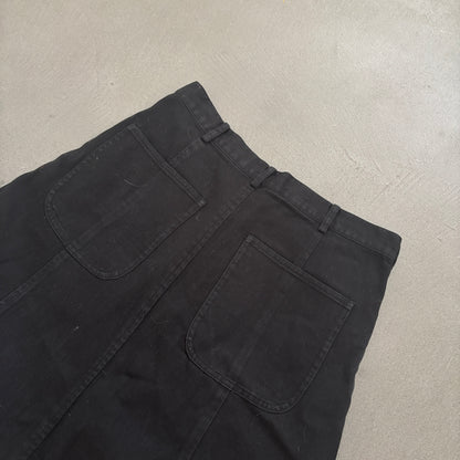 COMME DES GARCONS BLACK DROP CROTCH PANTS [S]