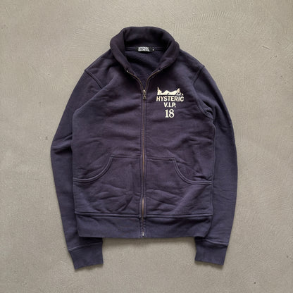 HYSTERIC GLAMOUR VIP ZIP-UP SWEATER [M]