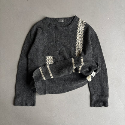 Y’S BY YOHJI YAMAMOTO WOOL SWEATER [M]