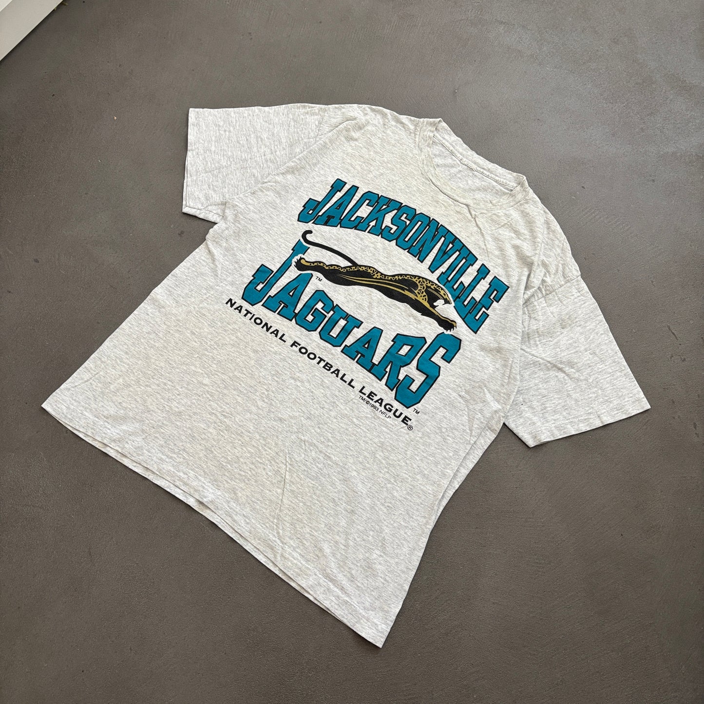 1993 JACKSVILLE JAGUARS TEE | MADE IN USA [XL]