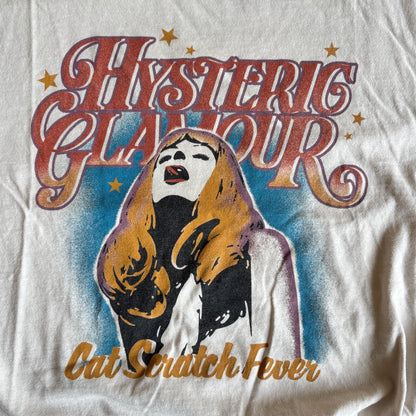 HYSTERIC GLAMOUR CAT SCRATCH FEVER TEE [S]