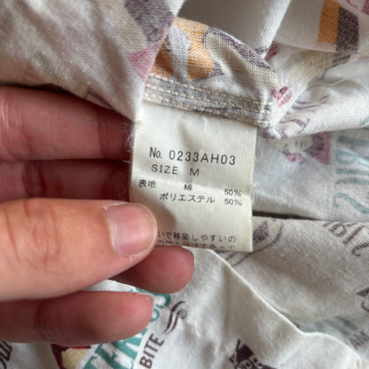 HYSTERIC GLAMOUR ALL OVER PRINT SHIRT [M]