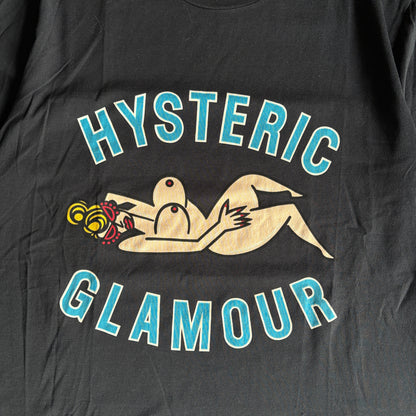 HYSTERIC GLAMOUR BODY TEE BLACK [L]