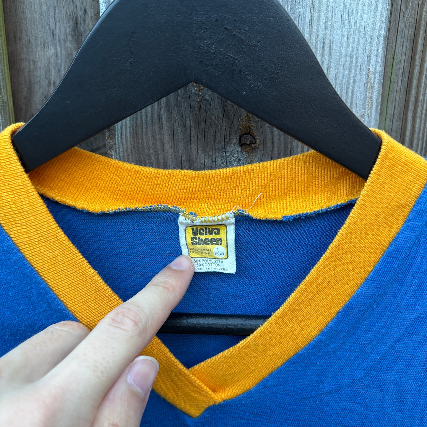 70S PEPSI SPORTY TEE | VELVA SHEEN TAG [M]