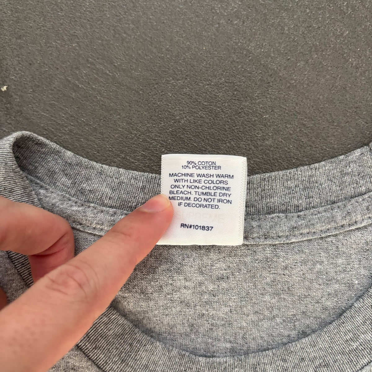 SS19 SUPREME RIDERS TEE GREY [M]