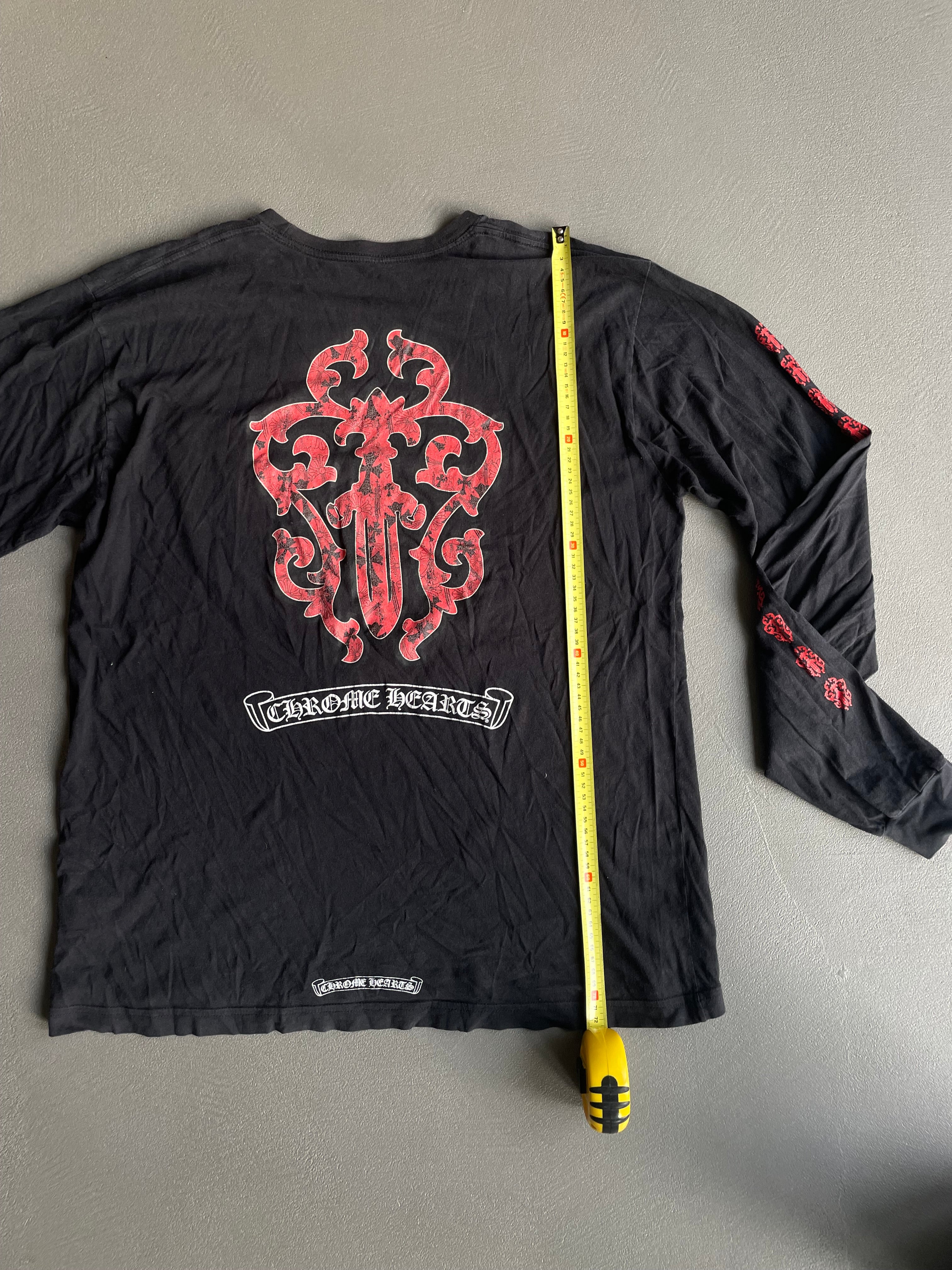 Chrome Hearts Horseshoe Cross LS Tee | SHENGLI ROAD MARKET