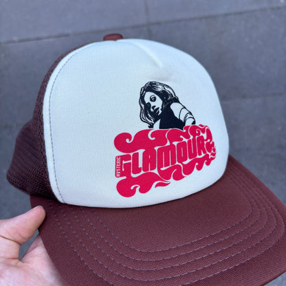 HYSTERIC GLAMOUR FIRE SPELLOUT CAP
