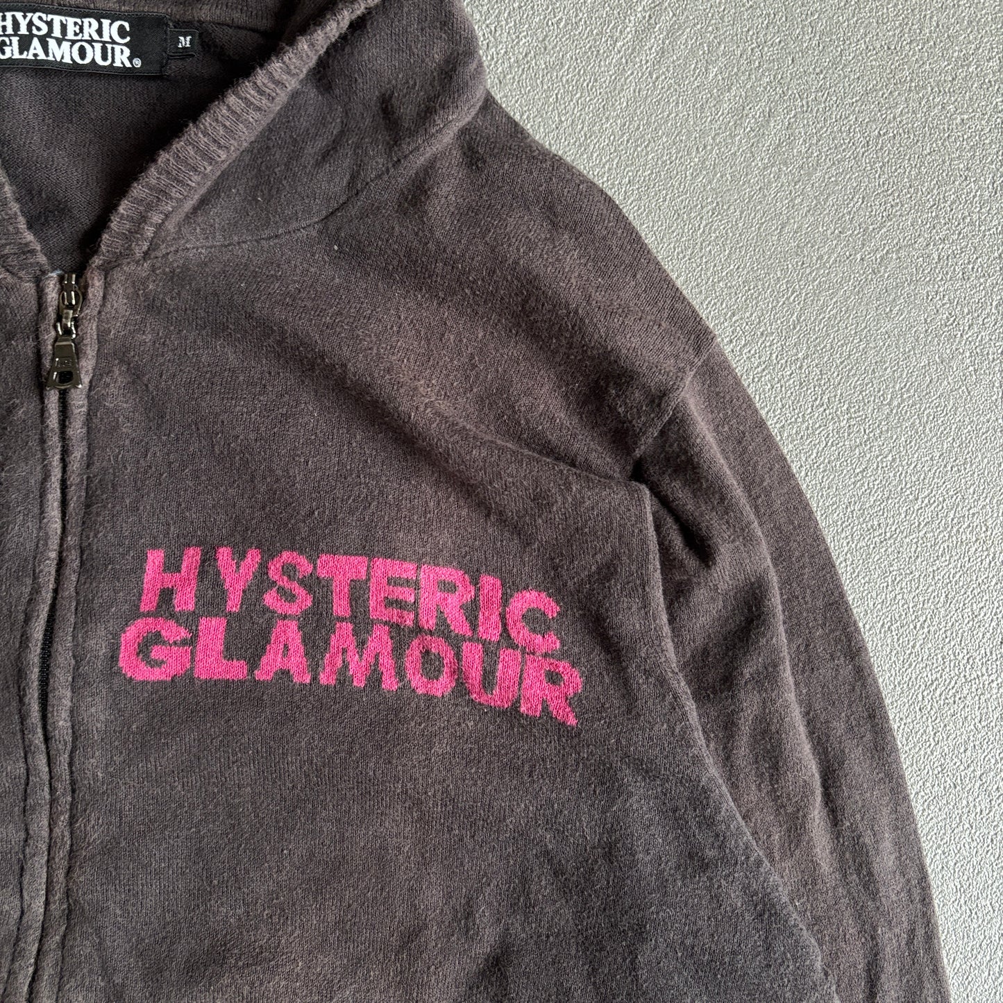HYSTERIC GLAMOUR SATURDAY NIGHT ZIP-HOODIE [S]