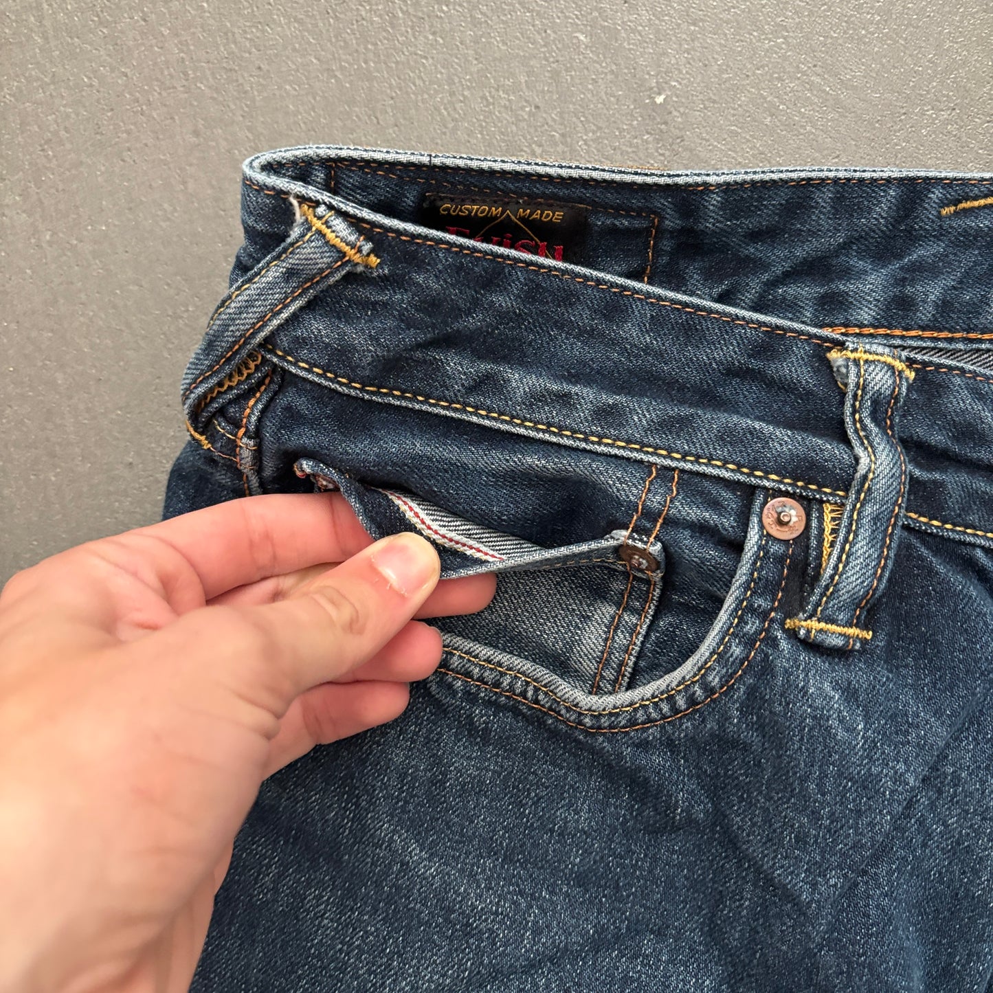 EVISU SEAGULL ART JEANS [W30]