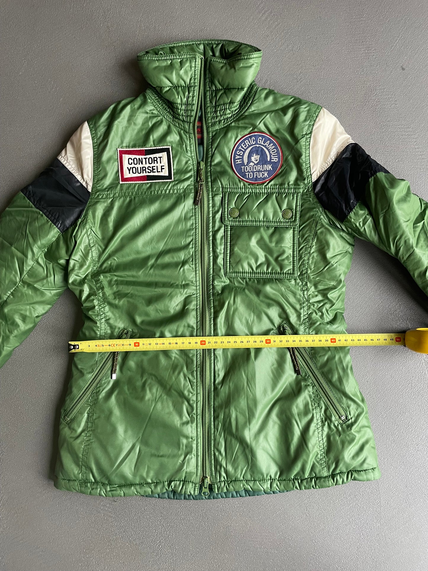 HYSTERIC GLAMOUR PUFFER GREEN [S]