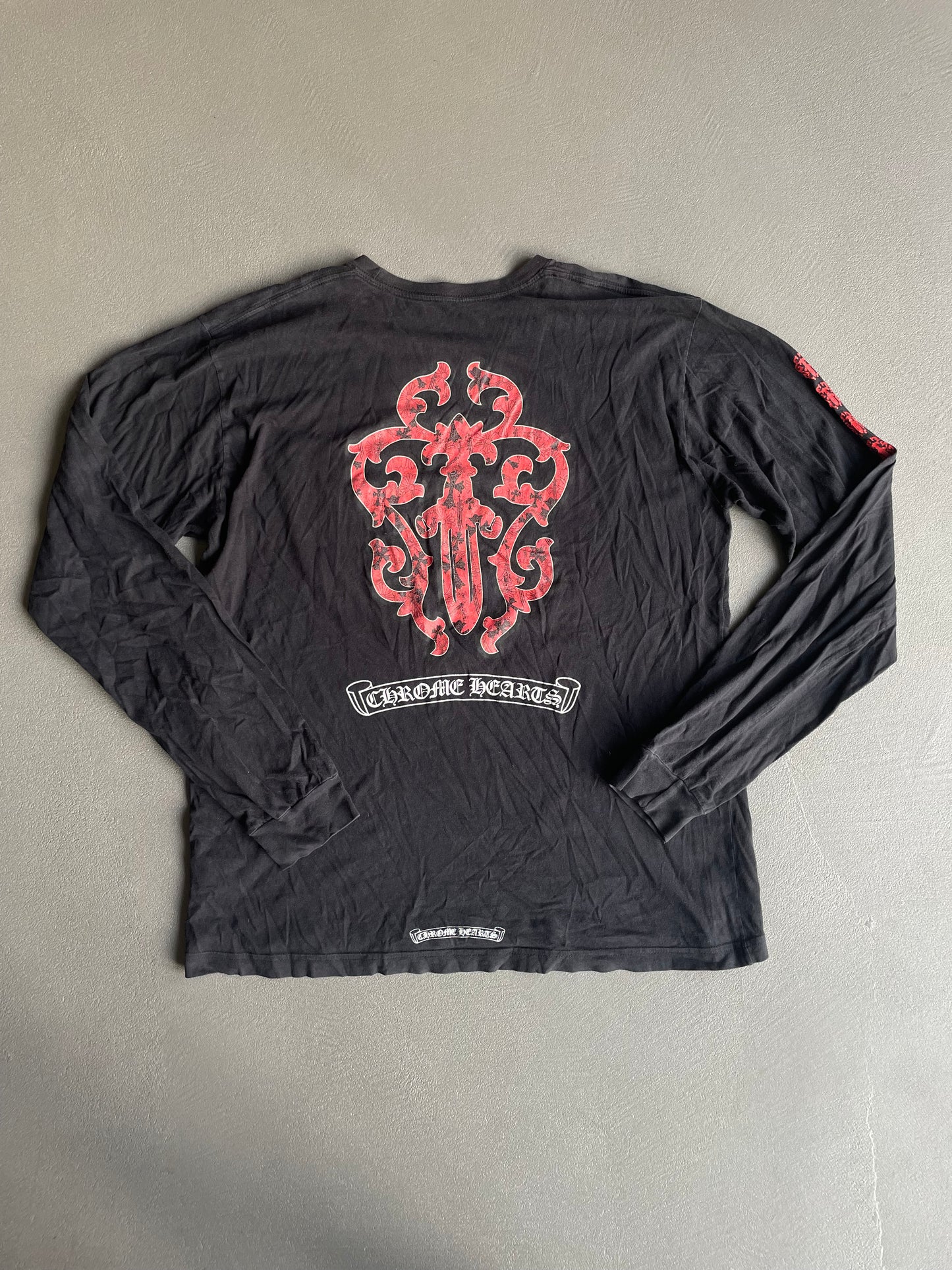 CHROME HEARTS BLACK LONGSLEEVE [XL]