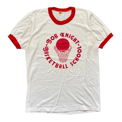 70S BOB KNIGHT BASKETBALL SCHOOL RINGER | VELVA SHEEN TAG [L]