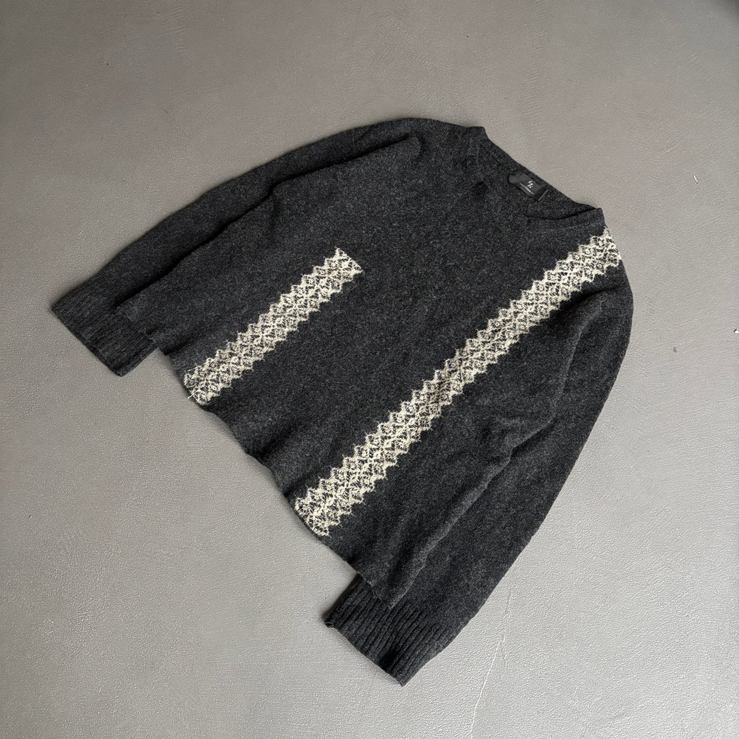 Y’S BY YOHJI YAMAMOTO WOOL SWEATER [M]