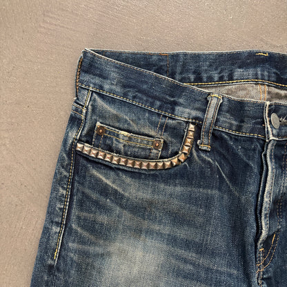 HYSTERIC GLAMOUR STUDDED DENIM #13 [W30]