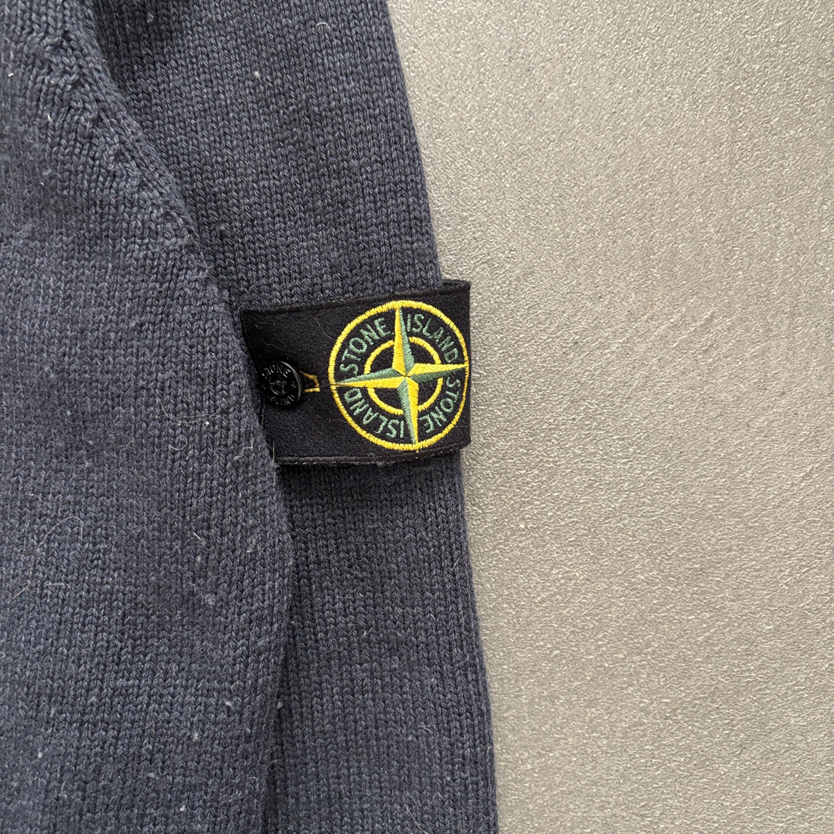 AW2010 STONE ISLAND KNITTED HOODIE GREY [M]