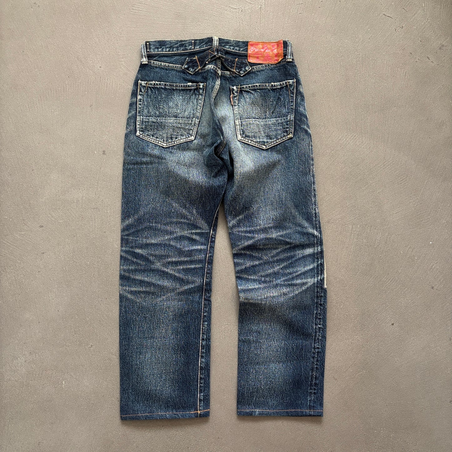 KAPITAL BUCKLEBACK SELVEDGE DENIM [W30]