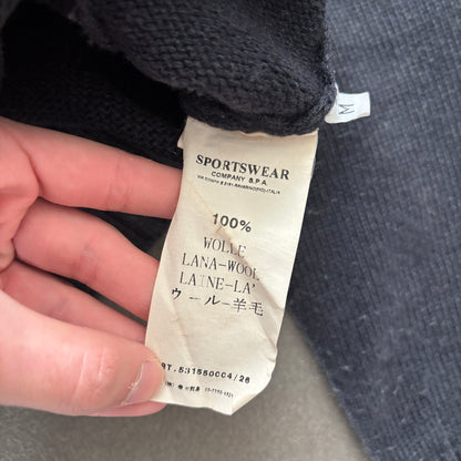 AW2010 STONE ISLAND KNITTED HOODIE GREY [M]