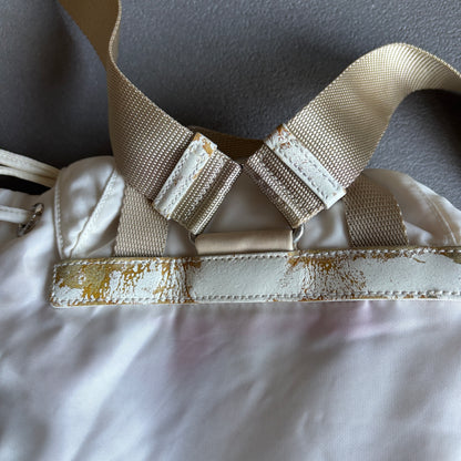 PRADA BACKPACK WHITE