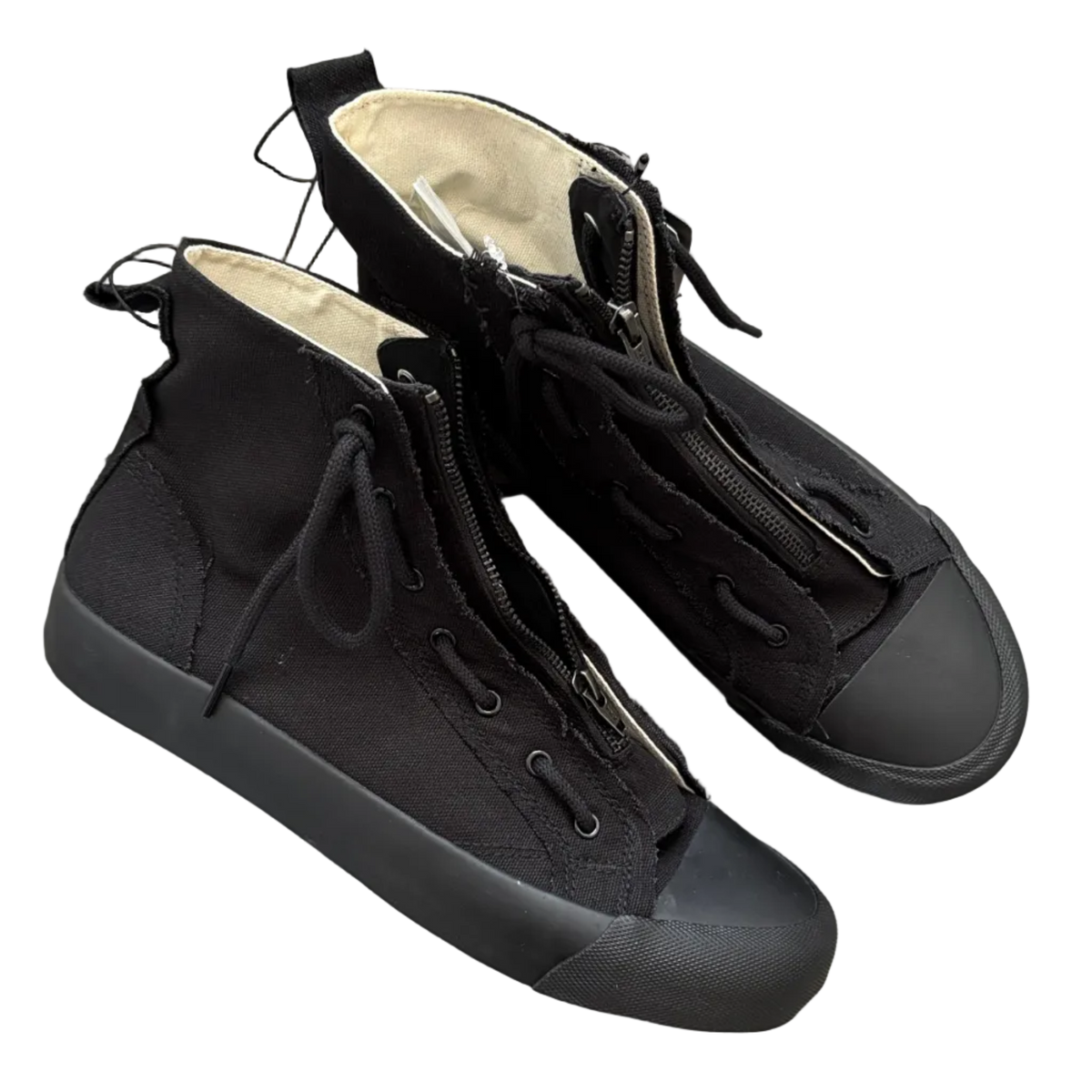 UNDERCOVER X GU ZIP-UP HIGH TOP SNEAKERS [NEW]