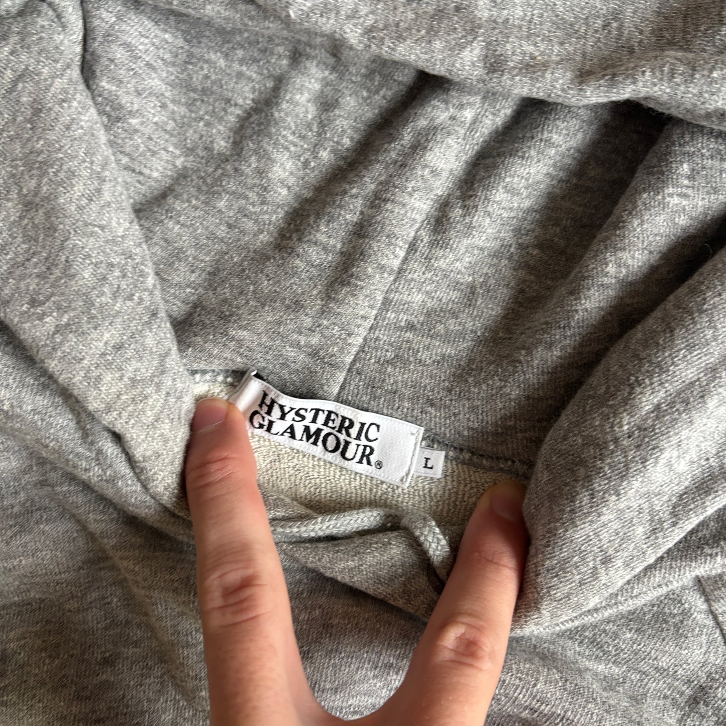 HYSTERIC GLAMOUR NASHVILLE VIP HOODIE GREY [L]