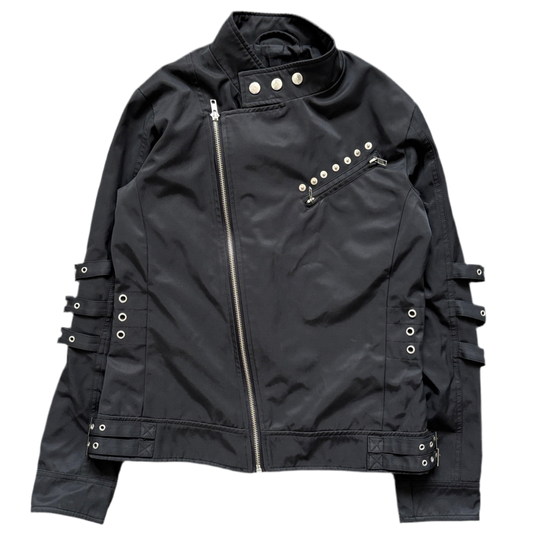 ANN DEMEULEMEESTER BONDAGE JACKET BLACK [M]