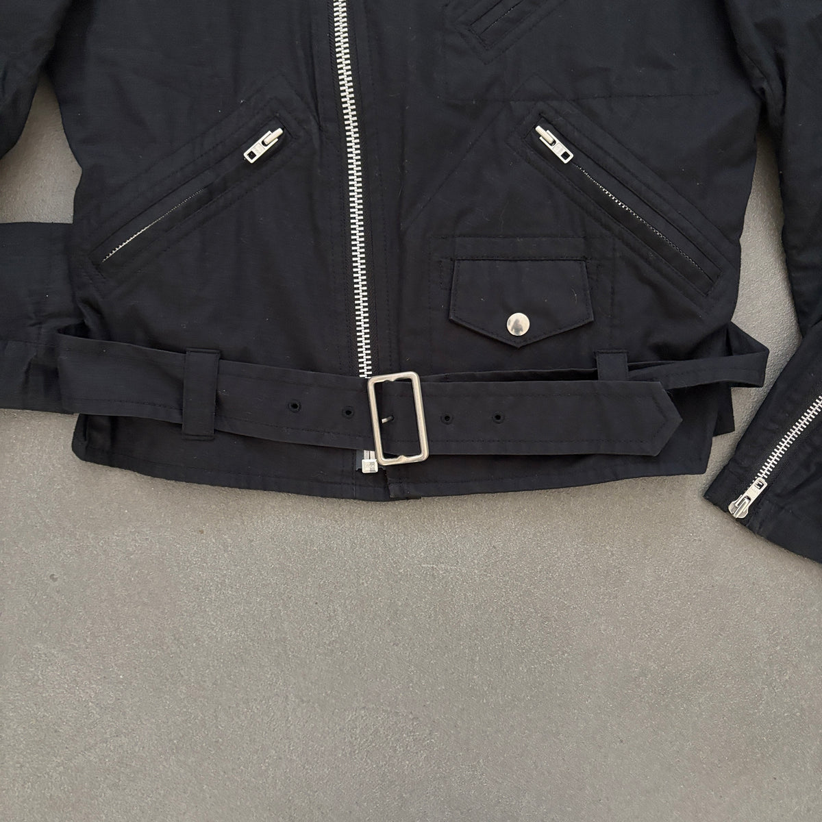 AD2014 CDG BLACK ZIP JACKET [M]