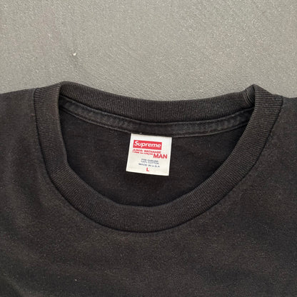 FW21 SUPREME X JUNYA WATANABE TEE BLACK [L]