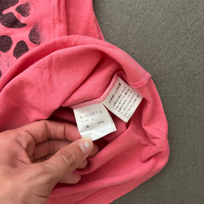 HYSTERIC GLAMOUR PANTHER TEE PINK [L]