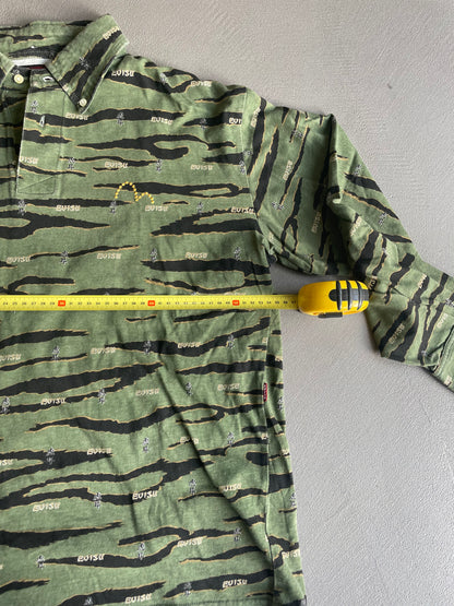 EVISU CAMO LONGSLEEVE POLO [L]