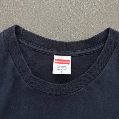 SS17 SUPREME MARVELOUS CLOTHES TEE NAVY [S]
