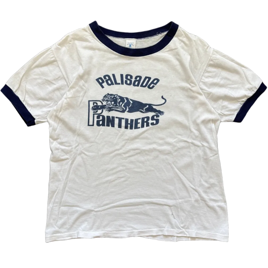 1970S PALISADE PANTHERS RINGER TEE | VELVA SHEEN TAG [M]
